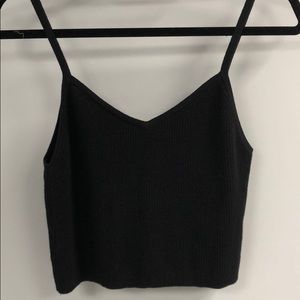 Black Crop Top